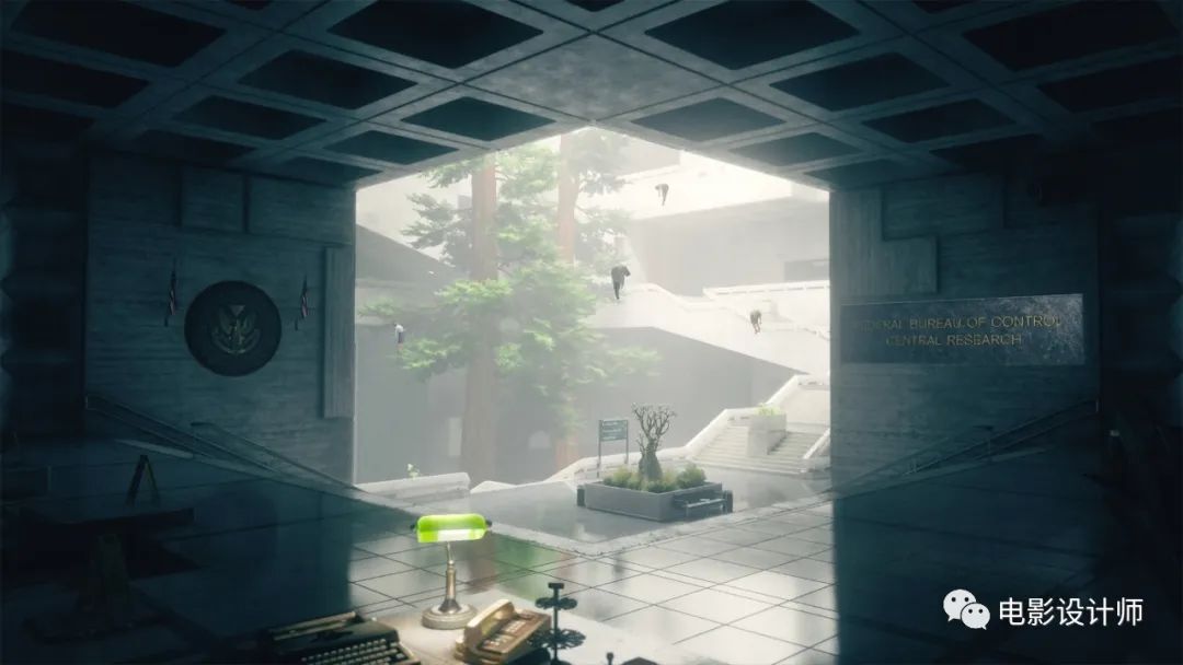 3A游戏《控制》中的粗野主义设计